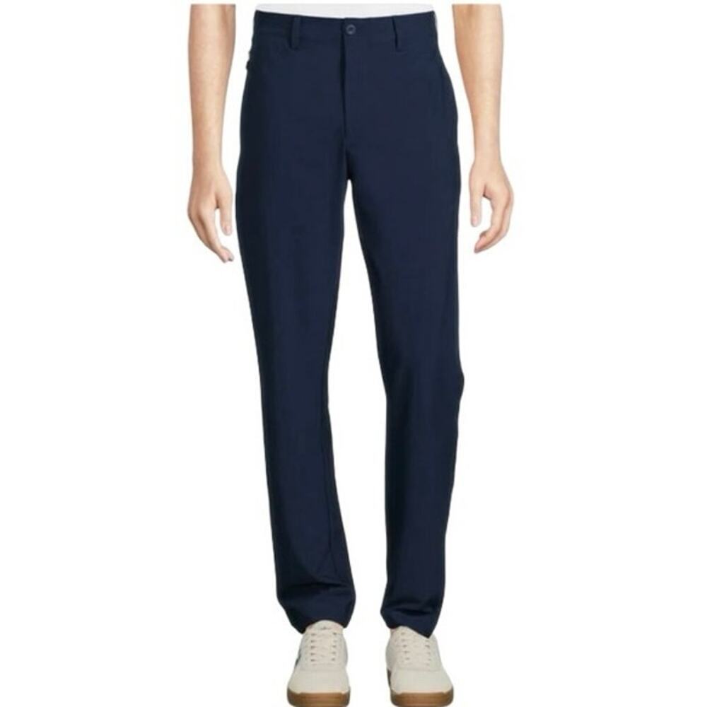 NWT Birdie Bound Men’s Stretch Golf Pants Navy Blue Size 38X32
